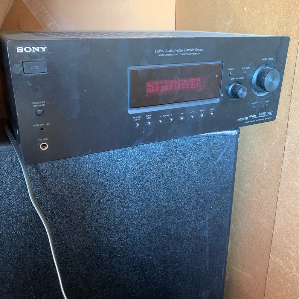 Sony Black Digital Audio/Video Receiver